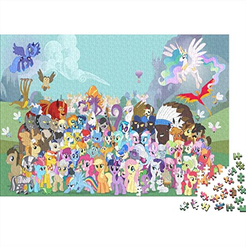 1000 Teile Puzzle, Holzpuzzle, My Little Pony Puzzles Für Erwachsene, 1000 Teile Puzzle Für Jugendliche & Erwachsene von KEBIA
