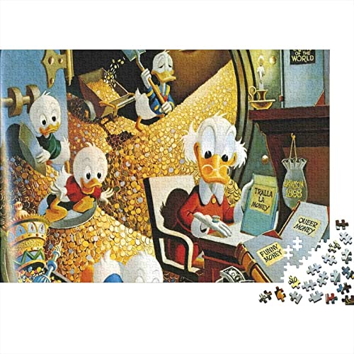 300 Teile Puzzle, Holzpuzzle, Donald Duck Puzzles Für Erwachsene, 300 Teile Puzzle Für Jugendliche & Erwachsene von KEBIA