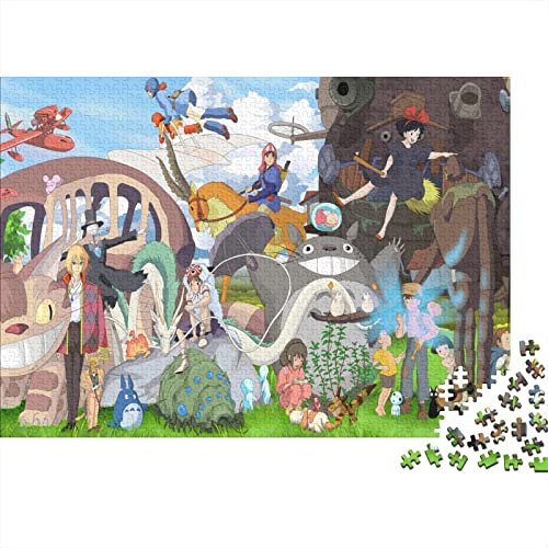Puzzle 1000 Teile, Puzzles 1000 Teile Erwachsene, Klassische Puzzle 1000 Stück, Impossible Puzzle,Geschicklichkeitsspiel Für Die Ganze Familie, Animation : Totoro Puzzle Ab 14 Jahren von KEBIA