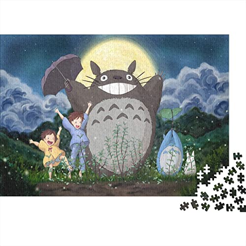 Puzzle 1000 Teile Für Erwachsene, Animation : Totoro Jigsaw-Puzzles, Einzigartiges Design-Spielzeug Für Pädagogisches Geschenk Für Jugendliche Und Kinder von KEBIA