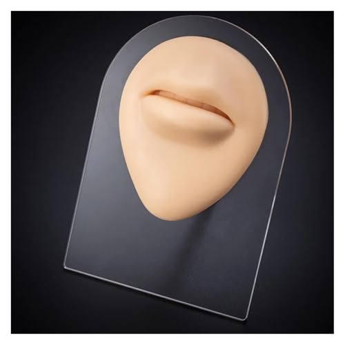 KEBLIN 1 Stück Silikon-Ohr-Nasen-Übungs-Lehrwerkzeug for Piercing-Lehre, Ohrring-Modell for Schmuck-Display, kann wiederverwendet Werden, 1:1-Simulation des Menschen(OT14031-3) von KEBLIN