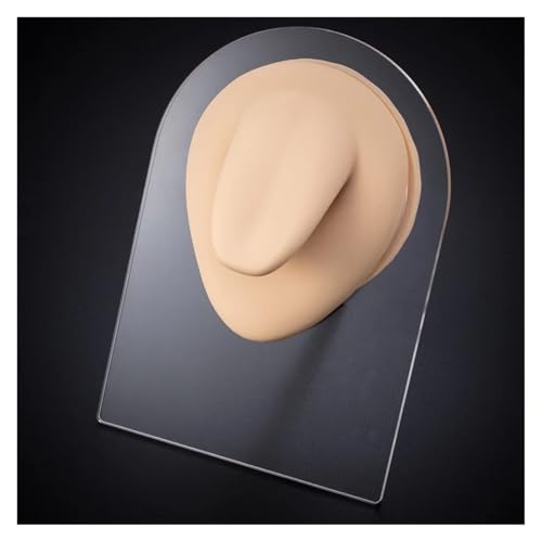 KEBLIN 1 Stück Silikon-Ohr-Nasen-Übungs-Lehrwerkzeug for Piercing-Lehre, Ohrring-Modell for Schmuck-Display, kann wiederverwendet Werden, 1:1-Simulation des Menschen(OT14031-4) von KEBLIN