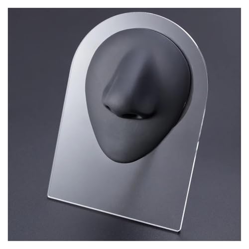 KEBLIN 1 Stück Silikon-Ohr-Nasen-Übungs-Lehrwerkzeug for Piercing-Lehre, Ohrring-Modell for Schmuck-Display, kann wiederverwendet Werden, 1:1-Simulation des Menschen(OT14032-2) von KEBLIN