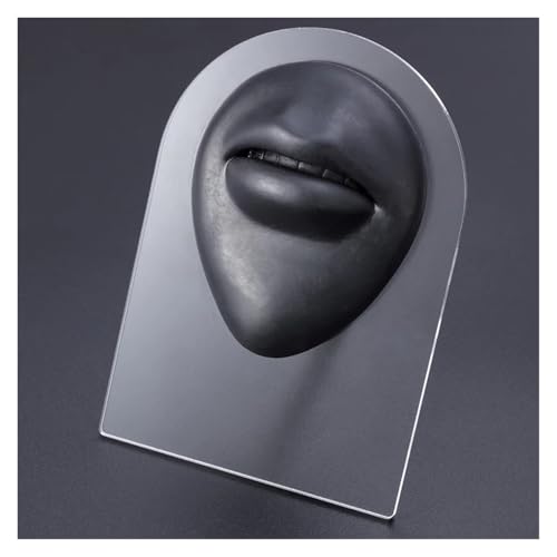 KEBLIN 1 Stück Silikon-Ohr-Nasen-Übungs-Lehrwerkzeug for Piercing-Lehre, Ohrring-Modell for Schmuck-Display, kann wiederverwendet Werden, 1:1-Simulation des Menschen(OT14032-3) von KEBLIN