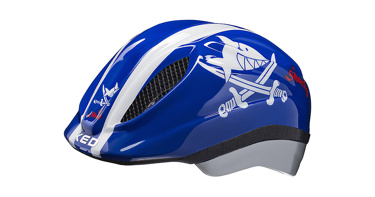 Capt'n Sharky Fahrradhelm Meggy Originals blau Gr. 46-51 von KED Helmsysteme