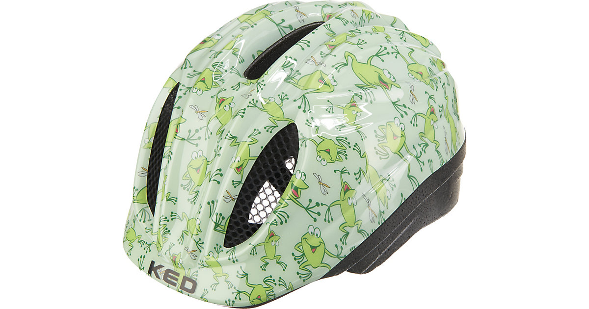 Fahrradhelm Meggy Frosch grün Gr. 46-51 von KED Helmsysteme