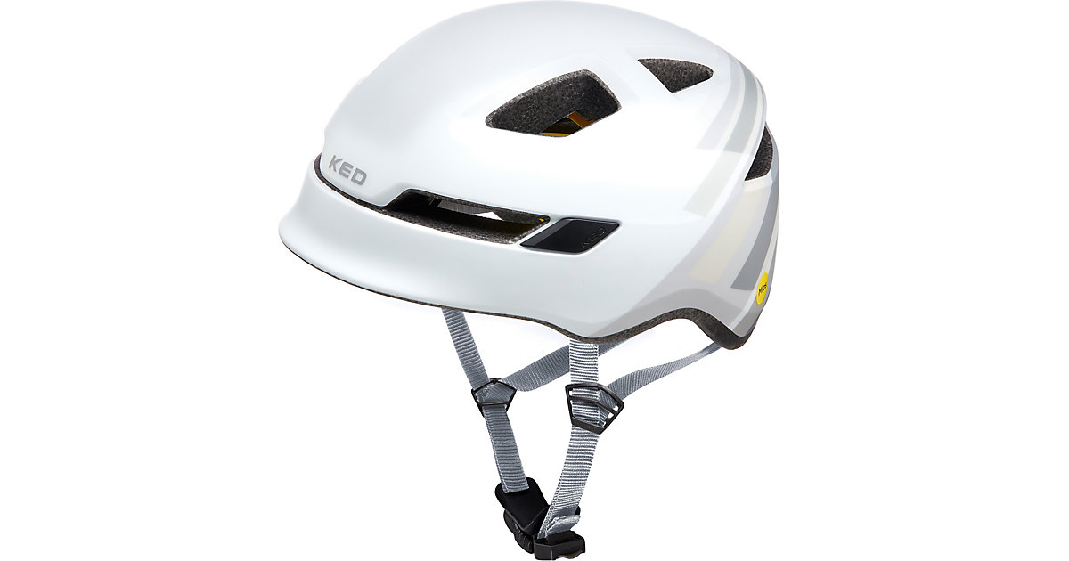 Fahrradhelm POP, grey grau Gr. 48-52 von KED Helmsysteme
