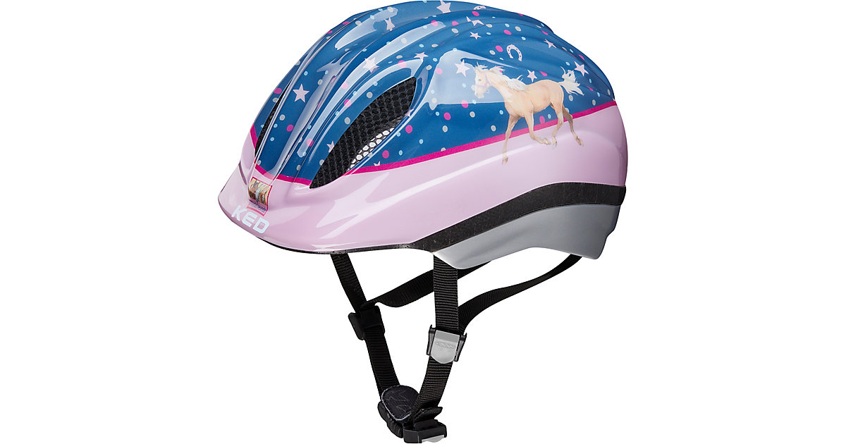 Pferdefreunde Fahrradhelm Meggy Originals rosa/blau Gr. 46-51 Pferdefreunde Fahrradhelm Meggy Originals rosa/blau Gr. 46-51 von KED Helmsysteme