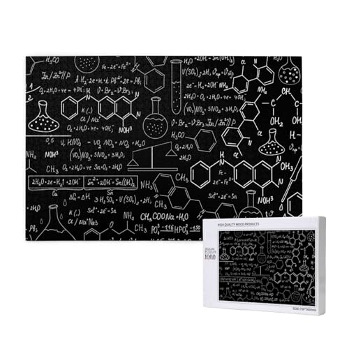 Chemie, Puzzle 1000 Teile, Holzpuzzle, Spielzeug, Familienspiel, Wanddekoration für Erwachsene und Teenager Chemie, Puzzle 1000 Teile, Holzpuzzle, Spielzeug, Familienspiel, Wanddekoration für Erwachsene und Teenager von KEDDJI