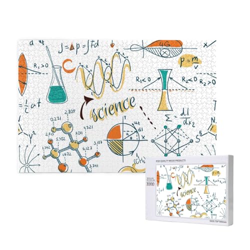Wissenschaftliches Labor, Bildung, Biologie, Chemie, Puzzle 1000 Teile, Holzpuzzle, Spielzeug, Familienspiel, Wanddekoration für Erwachsene und Teenager Wissenschaftliches Labor, Bildung, Biologie, Chemie, Puzzle 1000 Teile, Holzpuzzle, Spielzeug, Familienspiel, Wanddekoration für Erwachsene und Teenager von KEDDJI