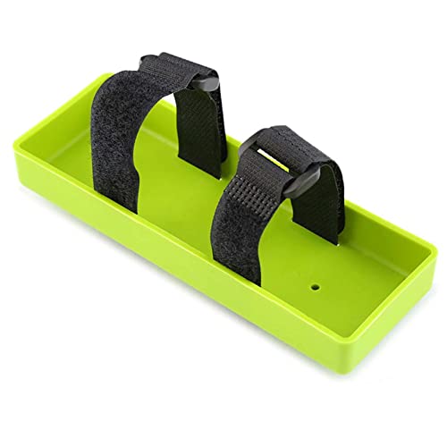KEEDA Kunststoff-Batteriekasten Tray Halterung Batteriehalter für 1/8 1/10 RC Crawler Auto AXIAL SCX10 D90 TRX4 Zubehör (Grün) von KEEDA
