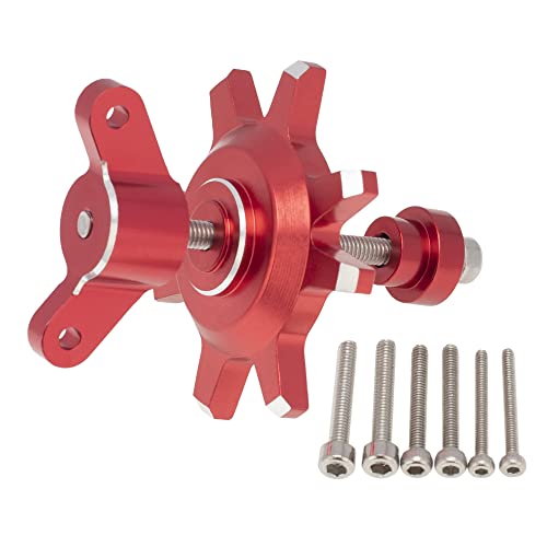 KEEDA Reifen Räder Montage Demontage Werkzeug für 1/10 RC Crawler Auto 4,8 cm 5,6 cm Beadlock Reifen Installation Entfernung (rot) von KEEDA