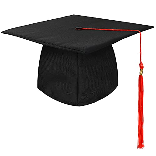 KEELYY Doktorhut Abschluss Hut Unisex, Graduation Cap Verstellbar Bachelor Doktorhut für Abschlussfeiern vom Studium, Universität, Hochschule, Abitur - Absolventenhut von KEELYY