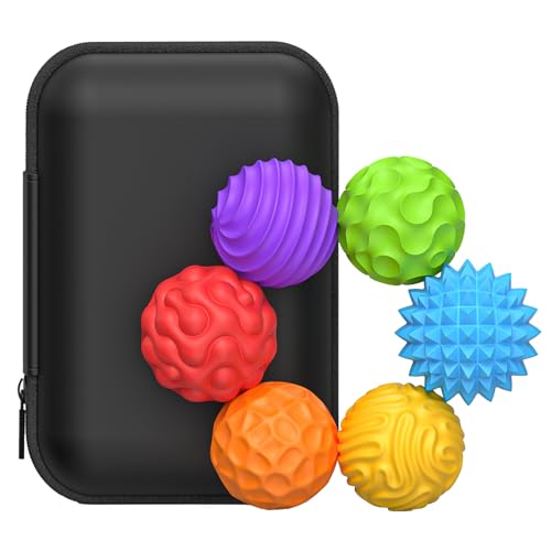 KEEPAQ Magnetische Fidget Toys 6 Stück, Magnetkugeln Stressball Silikon Sensorik Spielzeug, Magnetische Anziehungskraft Stress Bälle mit Silikonhülle, Anti-Stress Fidget Toys für Autismus ADHD Angst KEEPAQ Magnetische Fidget Toys 6 Stück, Magnetkugeln Stressball Silikon Sensorik Spielzeug, Magnetische Anziehungskraft Stress Bälle mit Silikonhülle, Anti-Stress Fidget Toys für Autismus ADHD Angst von KEEPAQ