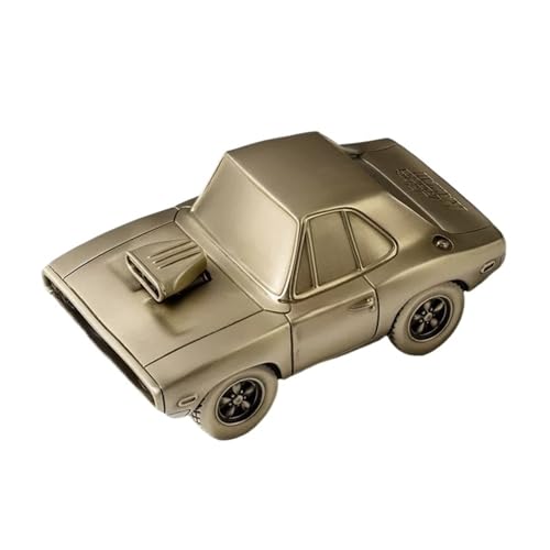 KEERSONG Fast and Furious Mini-Automodell in limitierter Auflage – handgefertigt aus Messing – Geburtstagsgeschenk, for Jungen und Männer(FF Fantasy Car-Black) von KEERSONG
