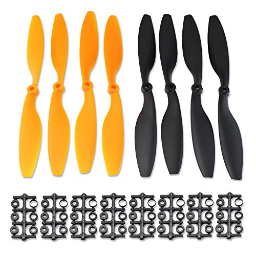 KEESIN 4 Paar Bull Nose 1045 Props CW CCW ABS Propellern für Quadcopter Acromodelle von KEESIN
