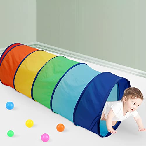 Spieltunnel 180cm Tunnel Kinder Polyestergewebe Langlebig Faltbar Krabbeltunnel für Kinder für Jungen Mädchen Haustiere Kindergärten Parks Spielplätze Indoor- und Outdoor-Aktivitäten Spieltunnel 180cm Tunnel Kinder Polyestergewebe Langlebig Faltbar Krabbeltunnel für Kinder für Jungen Mädchen Haustiere Kindergärten Parks Spielplätze Indoor- und Outdoor-Aktivitäten von KEGAJEGA