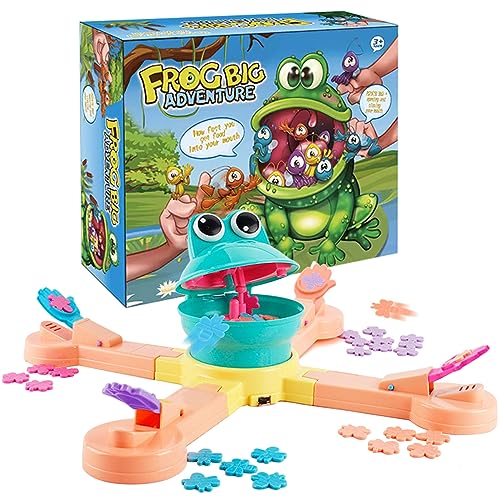 KEJIH Classic Feed Frog Brettspiel – Multiplayer-Athletisches Familien- und Freund-Partyspiel, geeignet für Kinder KEJIH Classic Feed Frog Brettspiel – Multiplayer-Athletisches Familien- und Freund-Partyspiel, geeignet für Kinder von KEJIH