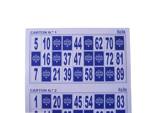 KEKA 600 große Bingo-Karten KEKA 600 große Bingo-Karten von KEKA