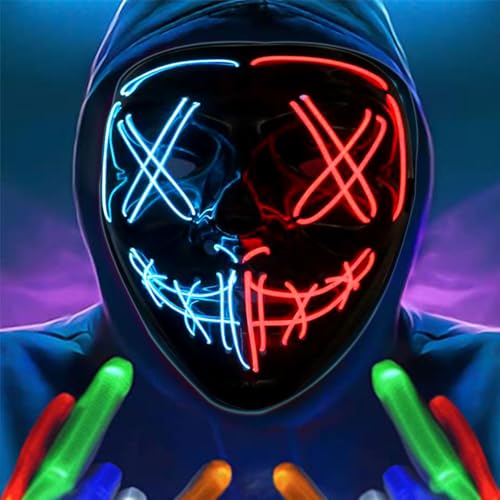 KEKECHAORAN Halloween Maske, Horror Masken, für Weihnachten,Halloween,Cosplay,Grimassenfest,Party Show KEKECHAORAN Halloween Maske, Horror Masken, für Weihnachten,Halloween,Cosplay,Grimassenfest,Party Show von KEKECHAORAN