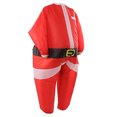KENANLAN Aufblasbares Weihnachts -Santa -Kostüm, Lebendige Farben, Batteriebetriebener Inflator Santa Anzug für 5,2 Bis 6,1 Fuß groß, Super Spaß, für Weihnachten, Halloween, Partys, Zoos KENANLAN Aufblasbares Weihnachts -Santa -Kostüm, Lebendige Farben, Batteriebetriebener Inflator Santa Anzug für 5,2 Bis 6,1 Fuß groß, Super Spaß, für Weihnachten, Halloween, Partys, Zoos von KENANLAN