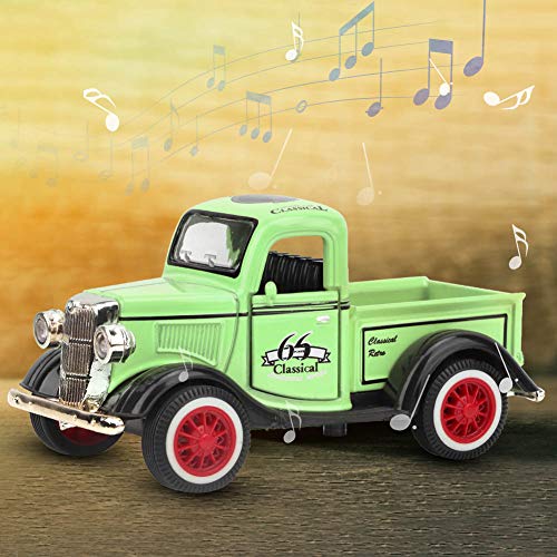 KENANLAN Crash -resistent, Professionelle Sprühfarbe, Stiecast -Pickup -Lkw -Modell -Spielzeug -Legierungfahrzeug mit Schall und Leichten Autospielzeug, für Sammlungen, Geschenke (Grün) von KENANLAN