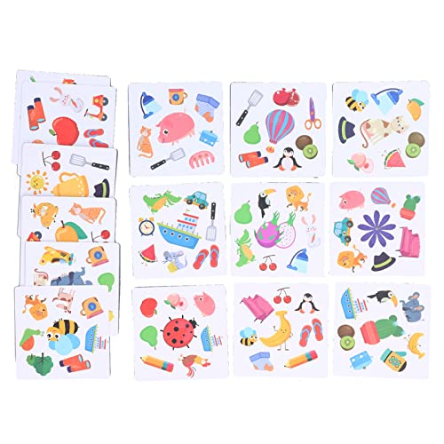KENANLAN Flip Kartenspiel, Passende Kartenspiele, Flip Card Familienbrettspiel, Frühes Lernspielzeug, Geschenke für Kleinkinder und Kinder KENANLAN Flip Kartenspiel, Passende Kartenspiele, Flip Card Familienbrettspiel, Frühes Lernspielzeug, Geschenke für Kleinkinder und Kinder von KENANLAN