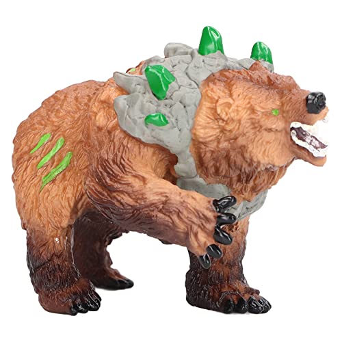 KENANLAN Höhlenbärenmodell aus Massivem Kunststoff für die Frühe Bildung, Lebensechte Bärentierfigur für Kinder ab 3 Jahren von KENANLAN