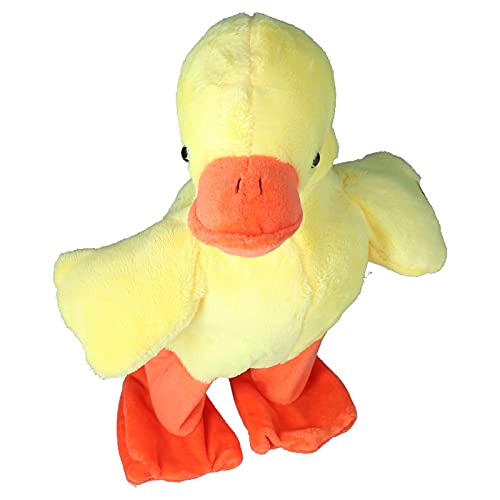 KENANLAN Sprechende Tanzende Ente,Singen Enten Stofftier,Interaktive Quakende Musik Ente,Elektrische Plüschspielzeug Mit Integrierten Songs,Singende Gefülltes Tier für Kinder von KENANLAN