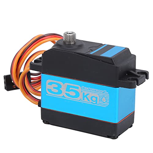 KENANLAN Metallgetriebe Servo, DS3235 35 Kg Digitales Lenkservo aus Metall mit Hoher Torsion, Wasserdicht für RC Car Boot KENANLAN Metallgetriebe Servo, DS3235 35 Kg Digitales Lenkservo aus Metall mit Hoher Torsion, Wasserdicht für RC Car Boot von KENANLAN