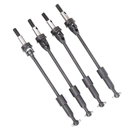 KENANLAN RC Antriebswelle,4Pcs Verstellbare Universal Antriebswellen Getriebeachse aus RC Stahl für HSP 94108/94109/94110 KENANLAN RC Antriebswelle,4Pcs Verstellbare Universal Antriebswellen Getriebeachse aus RC Stahl für HSP 94108/94109/94110 von KENANLAN