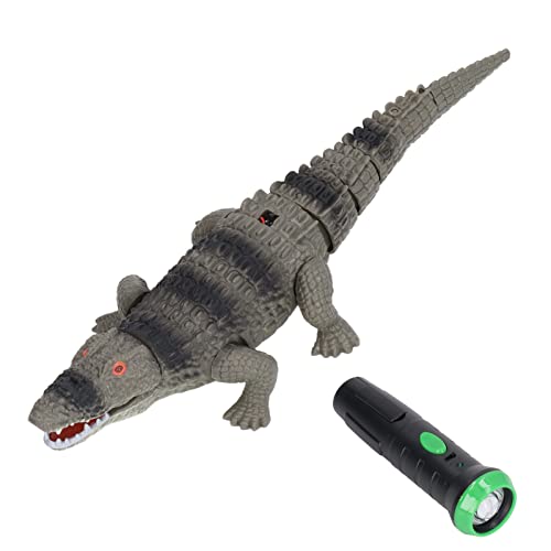 KENANLAN RC Crocodilian Toys Innovatives Infrarot Lichtsensor Soundeffekt Fernbedienungssimulations Krokodilmodell für Erwachsene KENANLAN RC Crocodilian Toys Innovatives Infrarot Lichtsensor Soundeffekt Fernbedienungssimulations Krokodilmodell für Erwachsene von KENANLAN