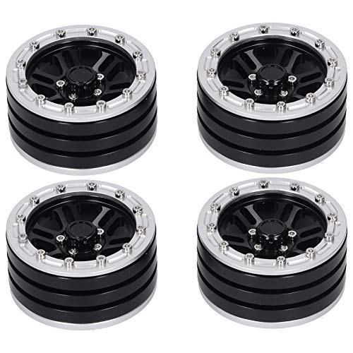KENANLAN RC Metallnabe,4Pcs RC Car Radnabe aus Aluminiumlegierung, Passend für SCX10 90046 D90 RC Crawler KENANLAN RC Metallnabe,4Pcs RC Car Radnabe aus Aluminiumlegierung, Passend für SCX10 90046 D90 RC Crawler von KENANLAN