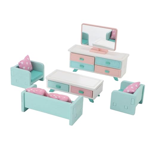 Miniaturpollhouse Möbel Bildungsspielzeug für Kinder Buchen Holz Wohnzimmer Szene Spielen Möbel, Einfallsreiches Denken mit Accessoires für Praktische Fähigkeiten Organisation Miniaturpollhouse Möbel Bildungsspielzeug für Kinder Buchen Holz Wohnzimmer Szene Spielen Möbel, Einfallsreiches Denken mit Accessoires für Praktische Fähigkeiten Organisation von KENANLAN
