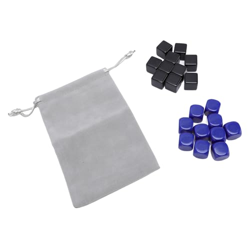 Sortierte Farbwürfel 20 PCs Set, Leichte Kunststoff -Impact -Beweis -DIY -Würfel mit Aufbewahrungsbeutel, 16 Mm für Brettspiele, Zählung der Requisite Sortierte Farbwürfel 20 PCs Set, Leichte Kunststoff -Impact -Beweis -DIY -Würfel mit Aufbewahrungsbeutel, 16 Mm für Brettspiele, Zählung der Requisite von KENANLAN