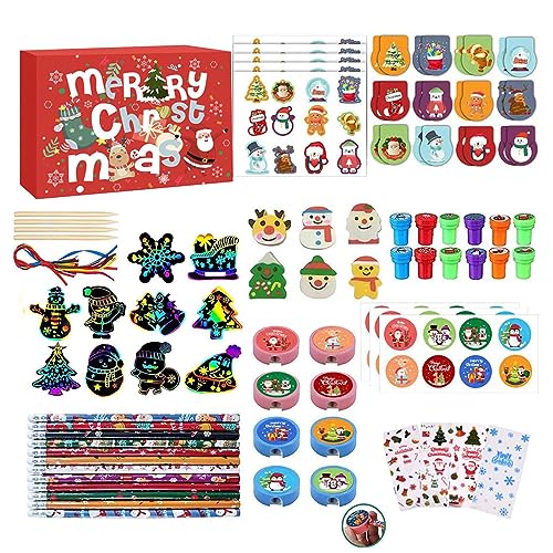 KERALI Party-Schreibwaren-Geschenk-Set, Leckerli-Box-Zubehör, Party-Sammlungen, Leckerli-Box, exquisiter Allzweck-Schulbedarf für Party-Dekoration, Klassenzimmerpreise KERALI Party-Schreibwaren-Geschenk-Set, Leckerli-Box-Zubehör, Party-Sammlungen, Leckerli-Box, exquisiter Allzweck-Schulbedarf für Party-Dekoration, Klassenzimmerpreise von KERALI