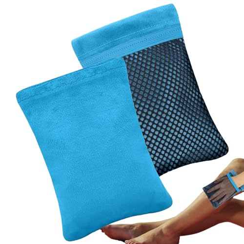 Sandentferner für – 2 Stück Sandentfernungsbeutel | weicher Mikrofaser-Sandhandschuh | Sandentferner-Handschuh | -Sandreiniger-Handschuh | abwischbarer Handschuh für Beachvolleyball und von KERALI