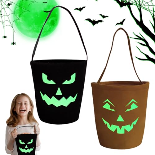 KERANEET 2 Stück Halloween Eimer Kürbis Eimer Halloween Korb Halloween Beutel für Süßigkeiten Halloween Tasche Kinder Halloween Tasche Halloween Tüte Halloween Beutel für Kinder Party Halloween Deko KERANEET 2 Stück Halloween Eimer Kürbis Eimer Halloween Korb Halloween Beutel für Süßigkeiten Halloween Tasche Kinder Halloween Tasche Halloween Tüte Halloween Beutel für Kinder Party Halloween Deko von KERANEET