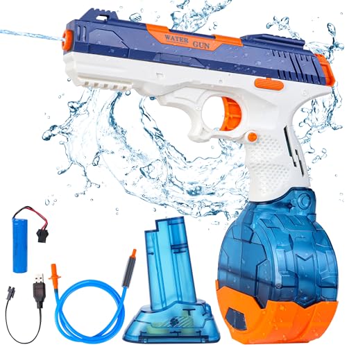 Wasserpistole Elektrische, Automatische Wasserpistole Absaugung kontinuierliche Schuss große Kapazität Wasser schießen Wasser Spielen Sommer Fasching Kinderspielzeug für Jungen Mädchen Geburtstag Wasserpistole Elektrische, Automatische Wasserpistole Absaugung kontinuierliche Schuss große Kapazität Wasser schießen Wasser Spielen Sommer Fasching Kinderspielzeug für Jungen Mädchen Geburtstag von KERCAMKEL