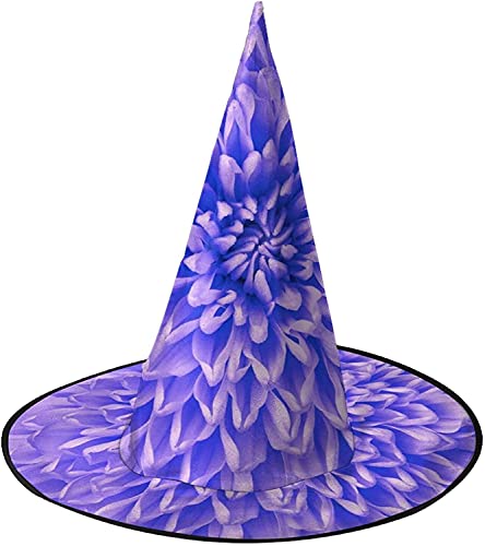 KEROTA Blau-lilafarbene Chrysanthemen-Blume Halloween Verzieren Magischer Hut Hexenhut für Party Maskerade Cosplay Kostüm Zubehör KEROTA Blau-lilafarbene Chrysanthemen-Blume Halloween Verzieren Magischer Hut Hexenhut für Party Maskerade Cosplay Kostüm Zubehör von KEROTA