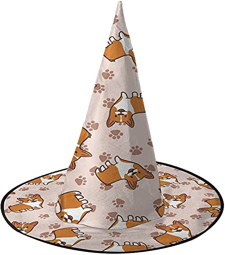 KEROTA Corgi Halloween Verzieren Magischer Hut Hexenhut für Party Maskerade Cosplay Kostüm Zubehör KEROTA Corgi Halloween Verzieren Magischer Hut Hexenhut für Party Maskerade Cosplay Kostüm Zubehör von KEROTA