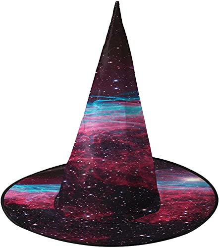 KEROTA Feuriger Nebel Galaxie Halloween Verzieren Magischer Hut Hexenhut für Party Maskerade Cosplay Kostüm Zubehör KEROTA Feuriger Nebel Galaxie Halloween Verzieren Magischer Hut Hexenhut für Party Maskerade Cosplay Kostüm Zubehör von KEROTA