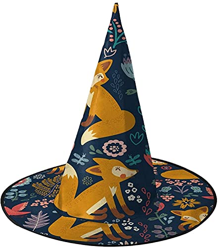 KEROTA Fuchs Halloween Verzieren Magischer Hut Hexenhut für Party Maskerade Cosplay Kostüm Zubehör KEROTA Fuchs Halloween Verzieren Magischer Hut Hexenhut für Party Maskerade Cosplay Kostüm Zubehör von KEROTA