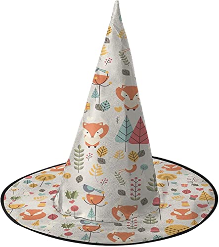 KEROTA Fuchs Halloween Verzieren Magischer Hut Hexenhut für Party Maskerade Cosplay Kostüm Zubehör KEROTA Fuchs Halloween Verzieren Magischer Hut Hexenhut für Party Maskerade Cosplay Kostüm Zubehör von KEROTA