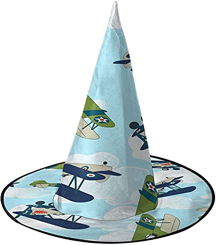 KEROTA Haifisch Jet Halloween Verzieren Magischer Hut Hexenhut für Party Maskerade Cosplay Kostüm Zubehör KEROTA Haifisch Jet Halloween Verzieren Magischer Hut Hexenhut für Party Maskerade Cosplay Kostüm Zubehör von KEROTA
