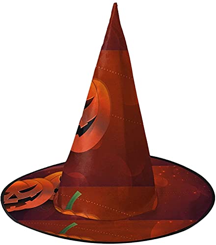 KEROTA Halloween-Hexenhut für Damen, für Halloween, Kostümpartys, Karneval, Dekorationen, Halloween-Kürbis, 3 Stück KEROTA Halloween-Hexenhut für Damen, für Halloween, Kostümpartys, Karneval, Dekorationen, Halloween-Kürbis, 3 Stück von KEROTA
