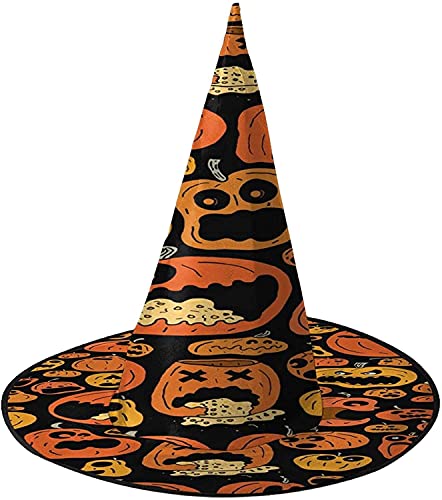 KEROTA Halloween-Zauberhut, Hexenhut für Party, Maskerade, Cosplay, Kostümzubehör von KEROTA