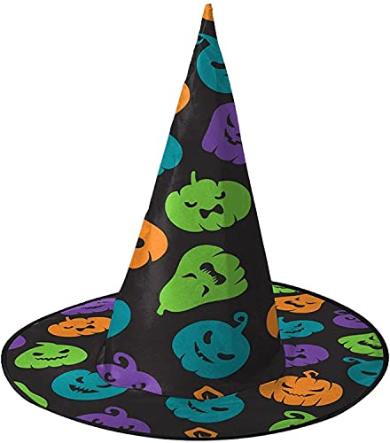 KEROTA Halloween-Zauberhut, Hexenhut für Party, Maskerade, Cosplay, Kostümzubehör von KEROTA