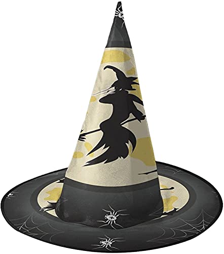 KEROTA Halloween-Zauberhut, Hexenhut für Party, Maskerade, Cosplay, Kostümzubehör von KEROTA