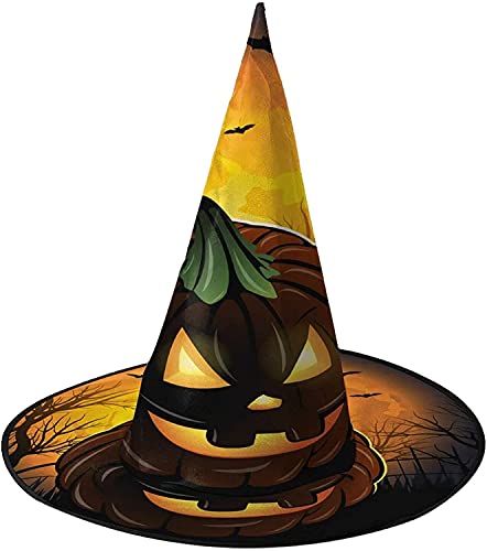 KEROTA Halloween-Zauberhut, Hexenhut für Party, Maskerade, Cosplay, Kostümzubehör von KEROTA